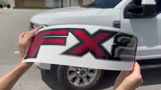 FX2 Ford Ranger Red Black OEM Truck decals stickers premium