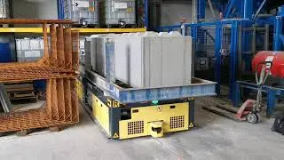 AGV Heavy duty carts for construction industry - concrete prefab - MORELLO