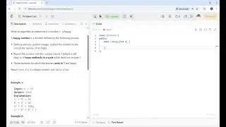 LeetCode 202 &ndash; Happy Number | Fast HashSet Trick Explained!
