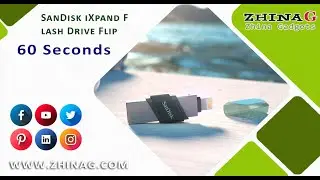 SanDisk iXpand Flash Drive Flip In 60 Seconds By Zhina Gadgets