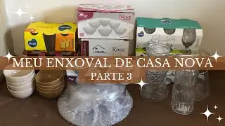 MEU ENXOVAL DE CASA NOVA - PARTE 4| presentes do chá de panela | enxoval de casamento | Renata Nunes