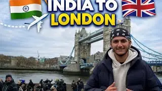 FIRST FLIGHT EXPERIENCE| INDIA TO LONDON