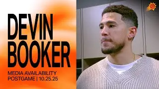 Devin Booker Postgame Media Availability | Phoenix Suns | 10-25-25