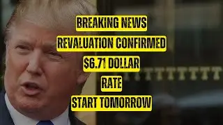 Iraqi Dinar Breaking News Revaluation Confirmed $6.71 Dollar Rate Start Tomorrow/idq dinar