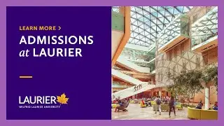 Admissions at Laurier