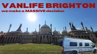 VANLIFE IN BRIGHTON. WE CELEBRATE WITH A BIG SURPRISE!