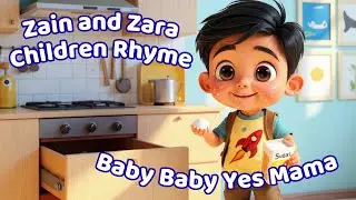 Baby Bay Yes Mama | Nursery Rhyme | English Rhyme | Zain and Zara