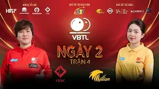 GIẢI BILLIARDS CAROM 3 BĂNG TEAM LEAGUE 2025 || SEASON 1 - TRẬN 4 - NGÀY 26/12 || SCTV THỂ THAO