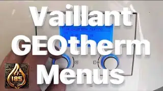 Vaillant GEOtherm - Menu overview #vaillant #heatpump