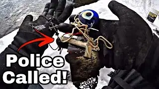 The Most Unexpected Magnet Fishing Incidents Ever Caught On Film!!! **POLICE CALLED**