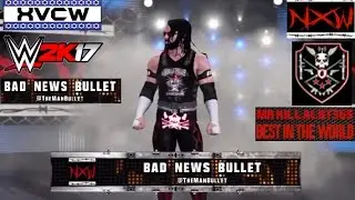 Bad News Bullet's Entrance Credit @MrKillalot365 NXW XVCW Partnership