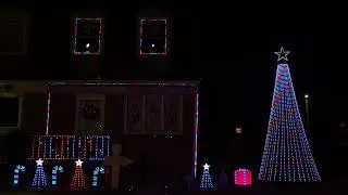 The Late Show Theme | Holiday Light Show 2025