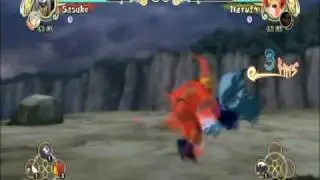 Naruto Ultimate Ninja Storm Ultimate Battle OTK Naruto VS CS2 Sasuke HQ