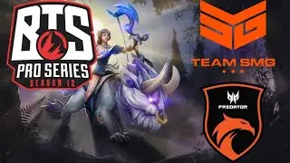 Team SMG Vs TNC Predator, BTS Pro Series Season 12 Sea Region Highlights.