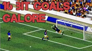 FIFA International Soccer (Megadrive) -  90's retro gaming - 9 minutes of 90's