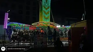 Twister juego mecánico feria Año Nuevo Delegación Cuauhtémoc 29/12/2024