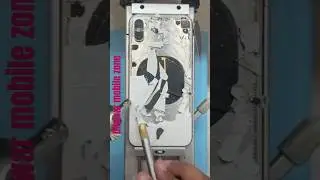 I phone x back glass change