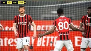 AC Milan VS Roma GR | Efootball 2025 [PC ULTRA Graphics]