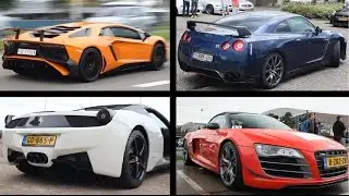 BEST OF Supercars 2015 | Highlights | Accelerations, sounds, startups, burnouts!