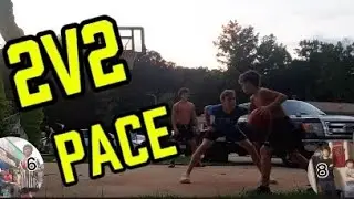 2v2 Full pace squad *INTENSE* #viral #basketball #basketball 