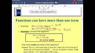 شرح تحليل الخوارزميات time complexity
