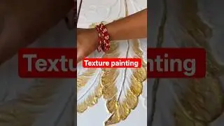 diy beautiful texture painting #nairakajahan #diy #trending #ytshorts #viral #walldecor