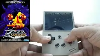 Zero Wing/Anbernic RG35XX/Sega Genesis.
