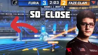 This Firstkiller redirect could&rsquo;ve been INSANE 😳| FaZe vs Furia | RLCS Spring Major
