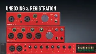 Распаковка и регистрация — Clarett⁺