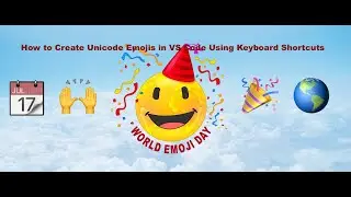 VS Code Emojis Keyboard ⌨️ Shortcuts 😄