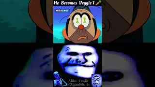 troll face meme 🥶 he becomes veggie 1 ( part-275 ) #shorts #skibiditoilet #cartoon