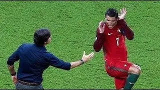 Funny and Crazy Refuses Handshake in Football