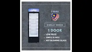 Imax 1 Door Display Chiller (250L / 350L) Home Use & Commercial Use | For Cake, Beverage & More