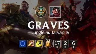 Graves Jungle vs Jarvan IV - EUW Challenger Patch 8.24
