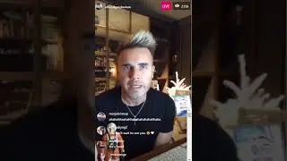 Gary Barlow   first instagram live - 15-12-2017