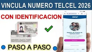 📲 Vincula Numero Celular con mi CURP/INE TELCEL 2026 🔵 Paso a Paso 🔵