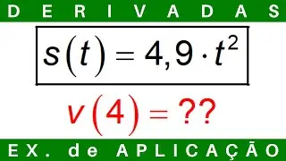 CÁLCULO 🔆 APLICAÇÃO de DERIVADAS na FÍSICA #exercícios #cálculo1