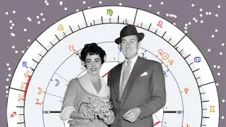 Elizabeth Taylor & Michael Wilding [Synastry Chart Reading #105]