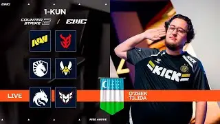 EWC CS2 2025  - NAVI vs 3DMAX, Liquid vs Vitality, Spirit vs Heroic | O'ZBEK TILIDA TOMOSHA QILAMIZ