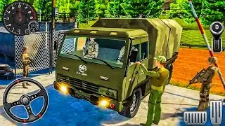 Troops Transport in Army Truck Driving Simulator - Truck Driving Games 2025 - Android gameplay