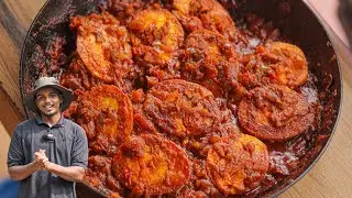 EGG TAWA MASALA | ಮೊಟ್ಟೆ ತವಾ ಮಸಾಲಾ | Quick and Easy | @Uchilskitchen