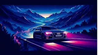Relaxing Night Drive in Greece with the RS6 | ETS2