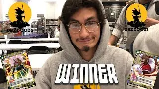 *DBS CARD GAME* TOURNAMENT OF POWER WINNING DECK