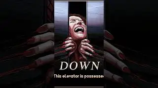 This elevator is possessed. #horror #movie #film