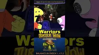 Изменения классов в WoW для Turtle &mdash; топоры разбойника #turtlewow #rogue #vanilla+