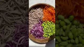 Soba Noodle Salad with Creamy Sesame Dressing