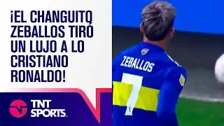 &iexcl;EST&Aacute; LOCO! 🤯 El CHANGUITO ZEBALLOS tir&oacute; un LUJO a lo CRISTIANO RONALDO ante Arsenal