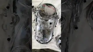 Royal Enfield Classic Engine Cover Buffing.#trending #shortvideo #viralvideo #enfieldsurgeonmumbai