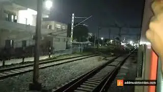 Bhubaneswar to Bengaluru Cantt weakly sf train #Train No -02845 Arrived at Vijayawada Station