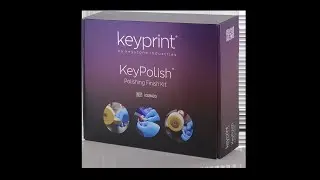 Como polir uma placa de bruxismo impressa em resina 3D de modo fácile rápido com o Keypolish